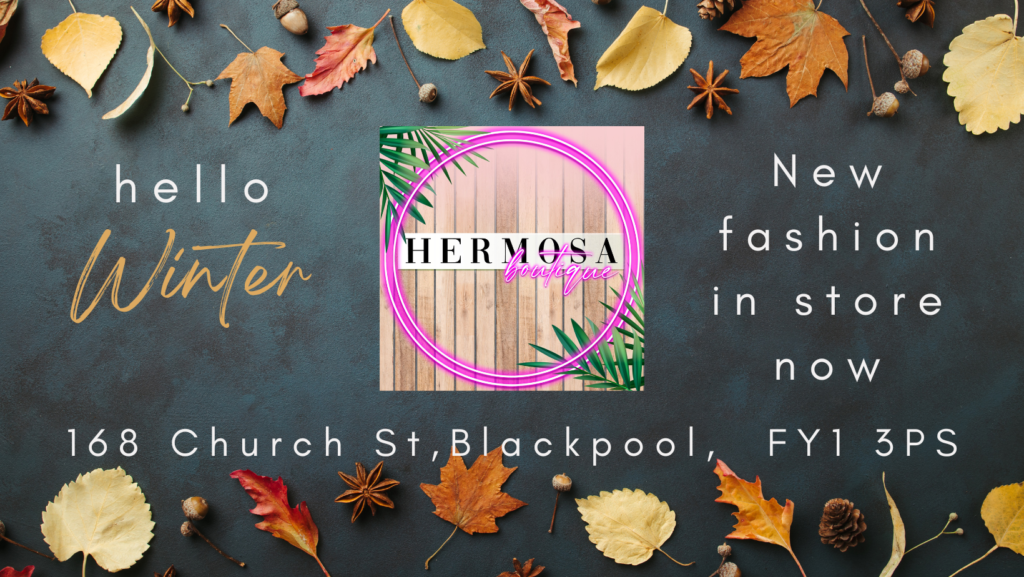 Hermosa Boutique Ladies Fashion in Blackpool, Winter collection now in store 168 church street blackpool